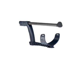 Canne S-Telescopic Lite Bleue (Sans Bas de Canne) avec Mi de canne en Carbone